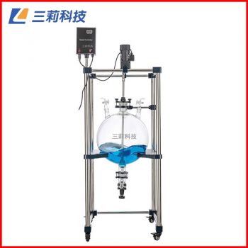 FY-50L球形釜體玻璃分液器 50升常溫攪拌玻璃反應釜