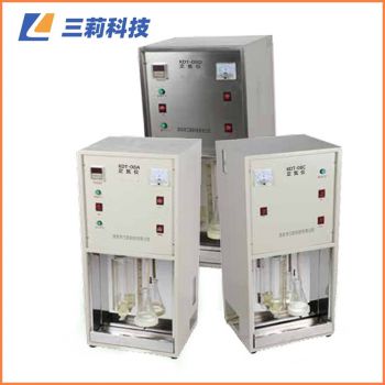 KDT-08D不銹鋼外殼定氮儀 八孔消解器糧食飼料粗蛋白質(zhì)測定儀 KDT-04、08D蒸餾器（自來水、不銹鋼外殼）