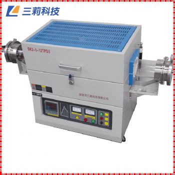 SK2-2-12TPA2海南真空退火管式電阻爐 φ40mm1200℃高溫管式爐