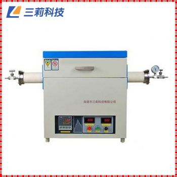定制SK2-7-14TPC4管式電阻爐 φ80mm 1400℃氣氛管式爐