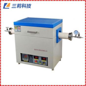 SK2-12-17D6管式電阻爐 1700℃通氣氛抽真空高溫管式爐